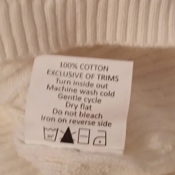 Mud Pie Cable Knit Zip Hoodie - 6-12M - NWT - Picture 5 of 5